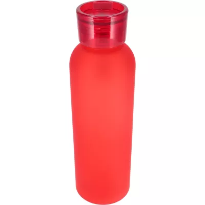 Butelka PET soft touch READING 550 ml - czerwony (532205)
