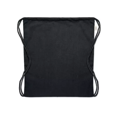 Worek z recyklingu 140 g/m² CABETRI COLOUR - Czarny (MO2402-03)