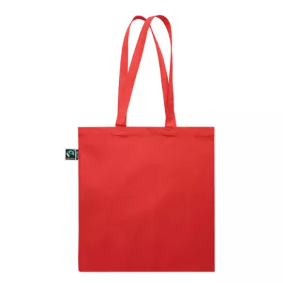 Torba Fairtrade z klinem 180 g/m² OSOLE++ COLOUR - Czerwony (MO2590-05)