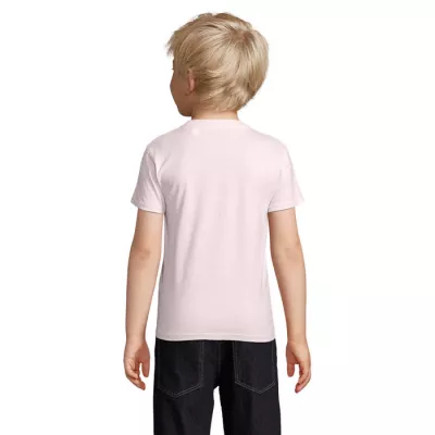 Koszulka organiczna 150 g/m² Sol's CRUSADER KIDS - Pale Pink (S03580-PP)
