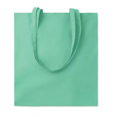 Torba bawełniana 38x42 cm 140 g/m² COTTONEL COLOUR + - Miętowy Zielony (MO9268-77)