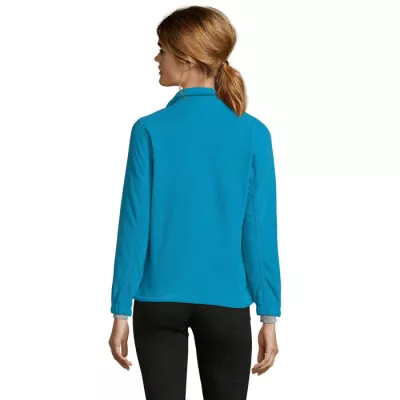 Polar damski rozpinany 300 g/m² Sol's NORTH WOMEN - Aqua (S54500-AQ)