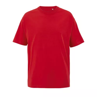 Koszulka męska oversize 180 g/m² Sol's BOXY MEN - Bright Rojo (S03806-BT)