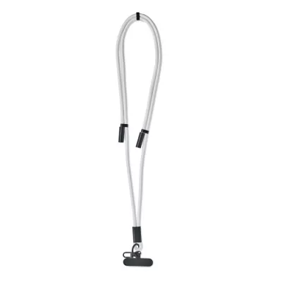 Smycz do telefonu z kablem 60W USB-C COCHARGE - Bialy (MO2618-06)