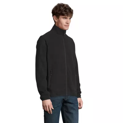 Polar męski RPET 280 g/m² Sol's FACTOR MEN - Czarny (S03823-BK)