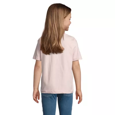 Koszulka dziecięca 190 g/m² Sol's IMPERIAL KIDS - Medium Pink (S11770-MP)