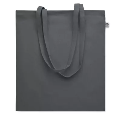 Torba na zakupy z bawełny organicznej 180 g/m² ONEL - Kamienny Szary (MO6711-15)