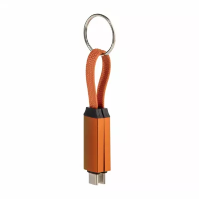 Keycab přívěsek na klíče 60W kabel USB-C - pomarańcz (AP864151-03)