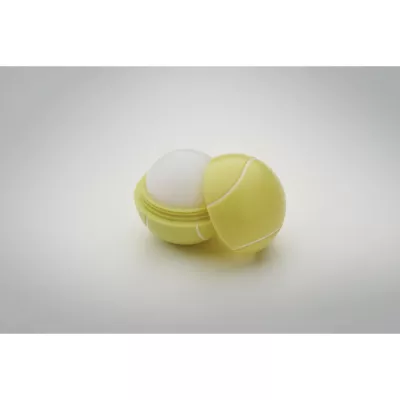 Balsam do ust SPF10 w kształcie piłki tenisowej TENNIS - Zólty (MO2214-08)