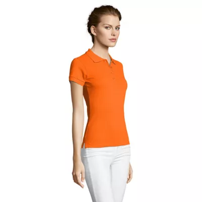 Koszulka polo damska piqué 210 g/m² Sol's PEOPLE - Pomaranczowy (S11310-OR)