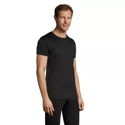Koszulka sportowa unisex 130 g/m² Sol's SPRINT - Czarny (S02995-BK)
