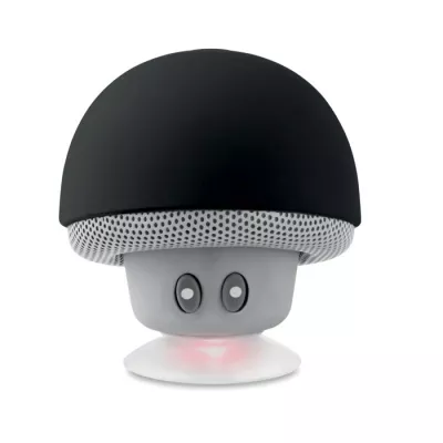 Głośnik bezprzewodowy 3W z przyssawką MUSHROOM - Czarny (MO9506-03)