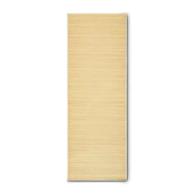Mata plażowa ze słomy zwijana 180x60 cm RAFIA - Bezowy (MO2833-13)