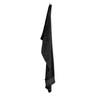 Ręcznik kąpielowy 380 g/m² 70x140 cm ISLAND 70 - Czarny (MO2766-03)