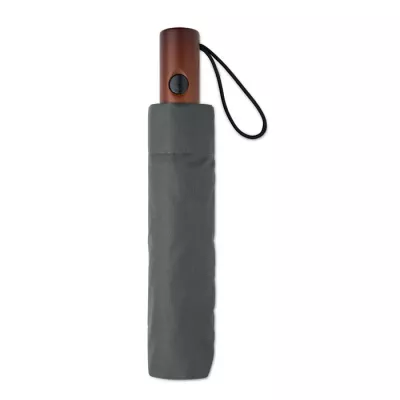 Parasol składany automatyczny 21" RAYNA FOLD - Kamienny Szary (MO3219-15)