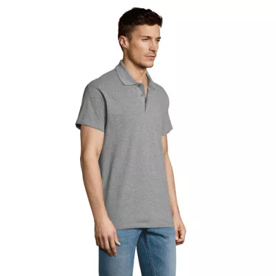 Koszulka polo męska piqué 170 g/m² Sol's SUMMER II - Szary Melanż 2 (S11342-GY)