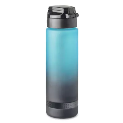 Butelka sportowa z RPET 1000 ml LEVEL - Turkusowy (MO2409-12)