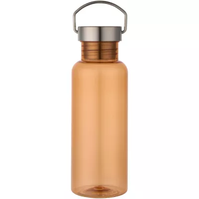 Thor - bidon na wodę wykonany z recyklingowanego tworzywa RPET certyfikowanego standardem RCS, pojemność 600 ml  - Pomarańczowy (10095831)