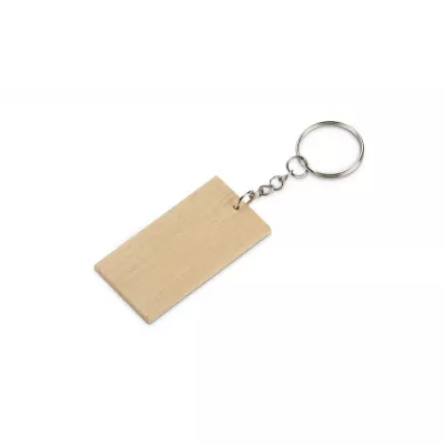 Brelok bambusowy BAMKEY - beżowy (17934-17)