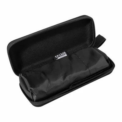 Fractus mini parasol RPET - czarny (AP800283-10)