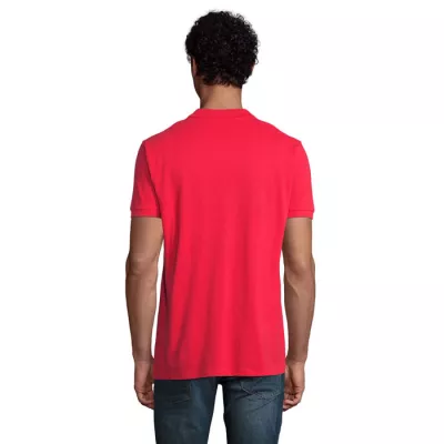 Polo męskie organiczne 170 g/m² Sol's PLANET MEN - Czerwony (S03566-RD)