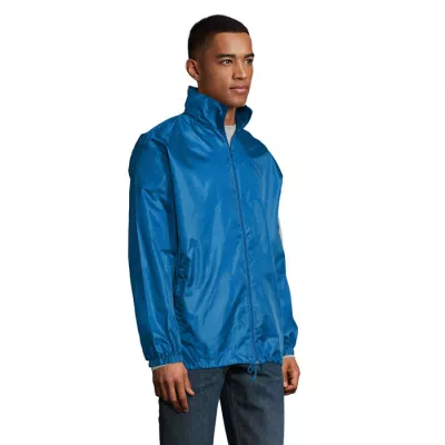 Wiatrówka unisex z kapturem 210 g/m² Sol's SHIFT - Niebieski (S01618-RB)