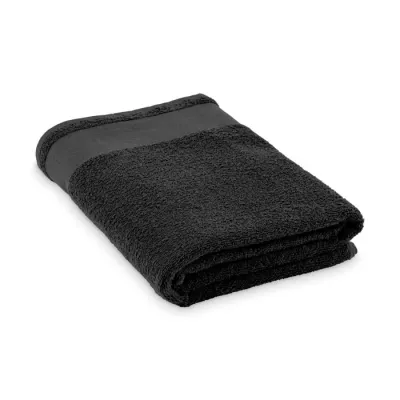 Ręcznik kąpielowy 380 g/m² 100x150 cm ISLAND 100 - Czarny (MO2767-03)