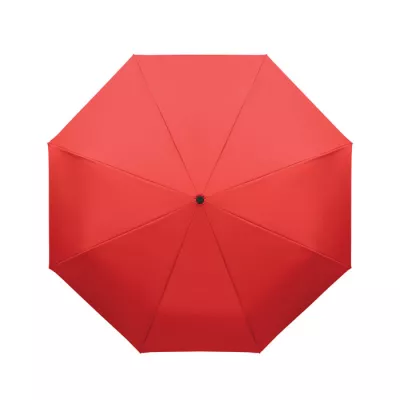 Parasol składany wiatroodporny 21" z RPET UMKRAB - Czerwony (MO2692-05)