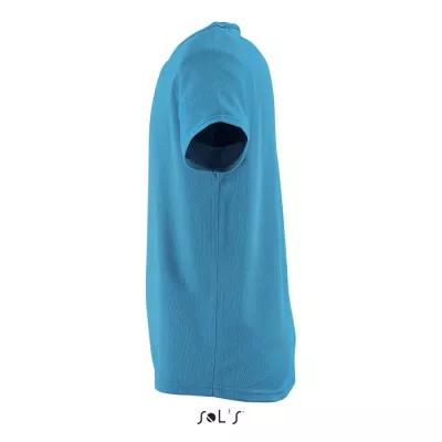 Koszulka sportowa dziecięca 140 g/m² Sol's SPORTY KIDS - Aqua (S01166-AQ)