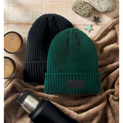 Czapka zimowa unisex z izolacją 3M ANVIK - Ciemnozielony (MO2700-60)