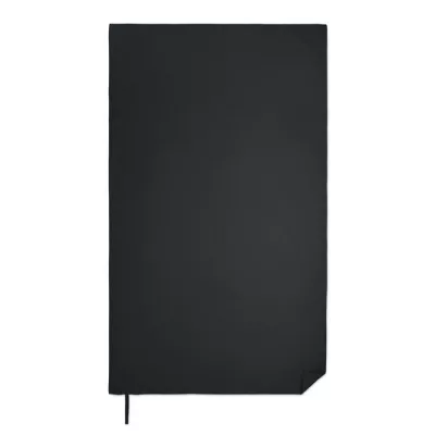 Ręcznik sportowy z mikrofibry 70x120 cm ATOLL 70 - Czarny (MO2762-03)