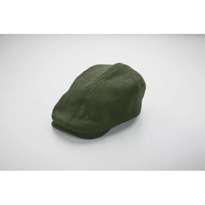 Czapka kaszkiet melanżowa 335 g/m² BLIND PEAK - Ciemnozielony (MO2966-60)