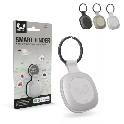 6SFT1 | Fresh 'n Rebel Smart Finder (Apple Find My) - jasnoszary (LT49200-N0062)