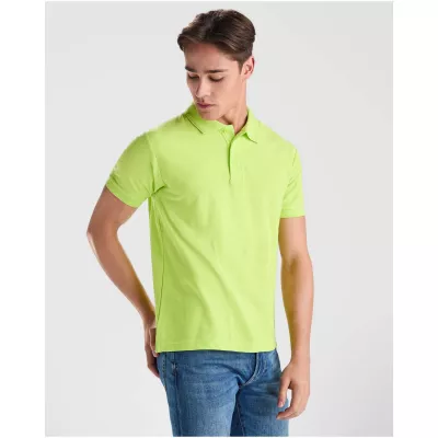 Męska koszulka polo premium 190g/m² ROLY PEGASO - Mantis Green (R6609-MANTISGR)