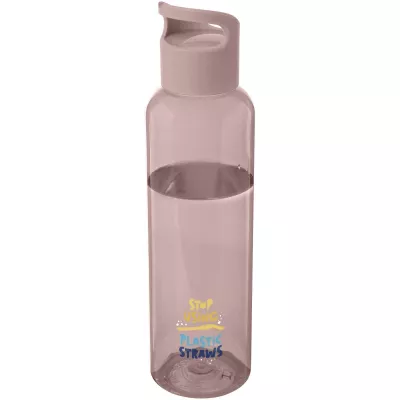 Sky butelka na wodę o pojemności 650 ml z tworzyw sztucznych pochodzących z recyklingu - Dusty Pink (10077741)
