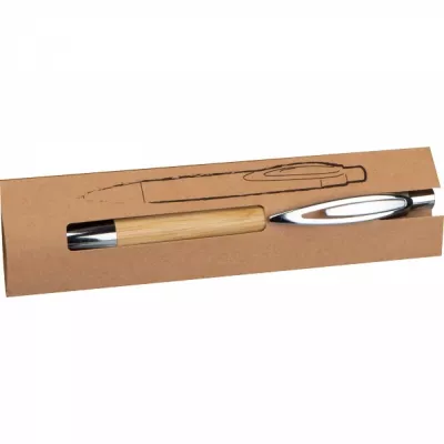 Długopis bambusowy GERHARD - beżowy (1149513)