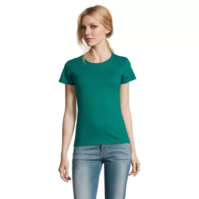 Koszulka damska 190 g/m² Sol's IMPERIAL WOMEN - Emerald (S11502-EM)