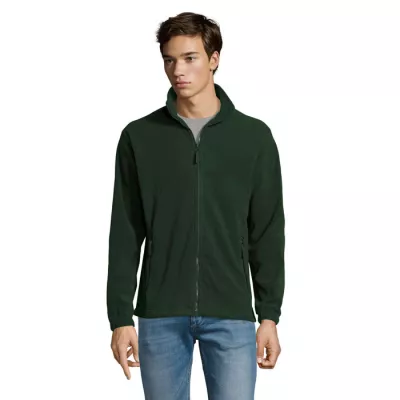 Bluza polarowa męska rozpinana 300 g/m² Sol's NORTH - Zielony (S55000-FI)