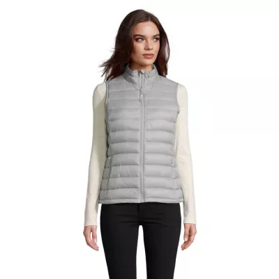 Kamizelka puchowa damska Sol's WILSON BW WOMEN - Metal Grey (S02890-MG)