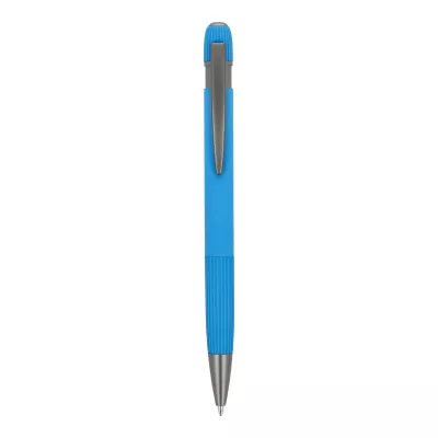 Długopis aluminiowy Toulouse Softtouch - jasnoniebieski (LT87886-N0012)
