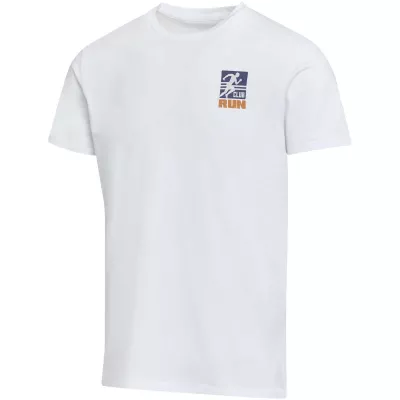 Balfour organiczna koszulka unisex o gramaturze 200 g/m² z krótkim rękawem i certyfikatem OCS - Biały (39557-WHITE)