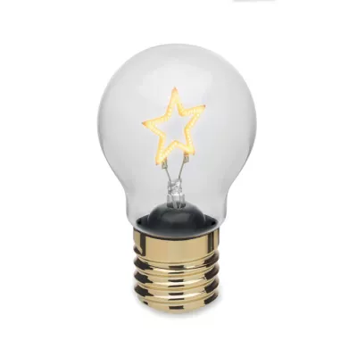 Żarówka dekoracyjna LED z żarnikiem LUMIGLOW - Zólty (CX1582-08)