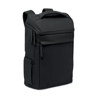 Plecak na laptop 15" z PU BOULDER - Czarny (MO3122-03)