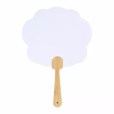 Digibreeze Boo personalizowany wachlarz - biały (AP715036-E)