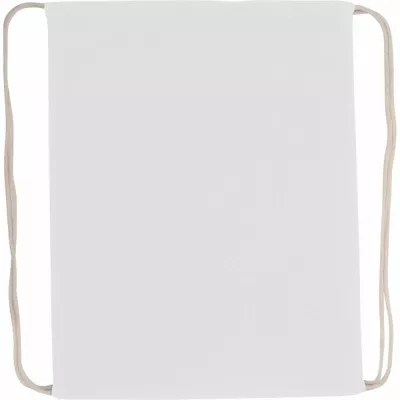 Worek bawełniany 140 g/m2 BUDAPEST - biały (002406)