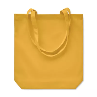 Torba bawełniana na zakupy 270 g/m² RASSA COLOURED - Ochre (MO6442-78)