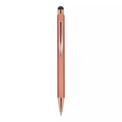 Długopis aluminiowy Prague grawer różowe złoto - różowe złoto (LT87887-N0045)