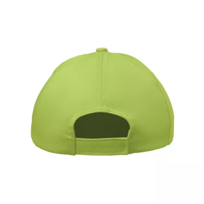 Czapka z daszkiem dziecięca 180 g/m² BUZZ KIDS - Limonka (MO2346-48)
