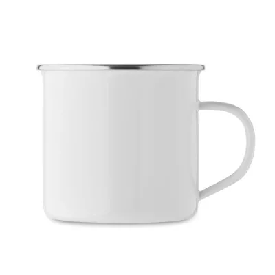 Kubek emaliowany do sublimacji 500 ml PLATEADO L - Bialy (MO2203-06)