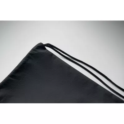 Worek ze sznurkiem z włókniny RPET 80 g/m² DAFFY RPET - Czarny (MO2809-03)